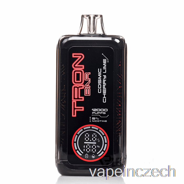 Tron Bar 12k Jednorázové Kosmické Třešňové Limetkové Vape Pero